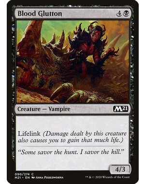Magic: The Gathering Blood Glutton (090) Lightly Played