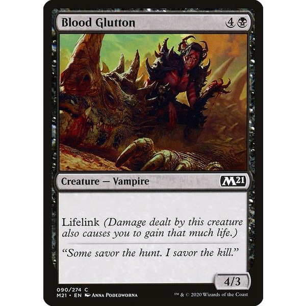 Magic: The Gathering Blood Glutton (090) Lightly Played