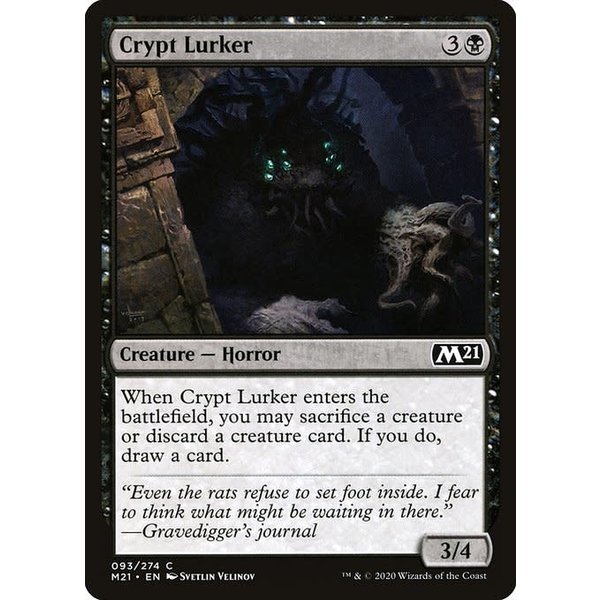 Magic: The Gathering Crypt Lurker (093) Near Mint Foil