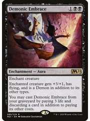 Magic: The Gathering Demonic Embrace (095) Lightly Played