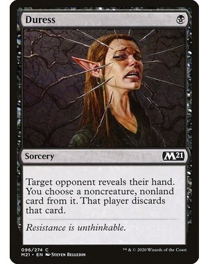 Magic: The Gathering Duress (096) Lightly Played