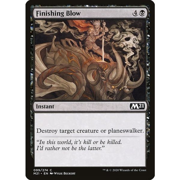 Magic: The Gathering Finishing Blow (099) Lightly Played