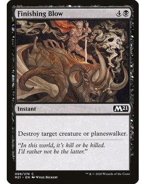 Magic: The Gathering Finishing Blow (099) Near Mint Foil