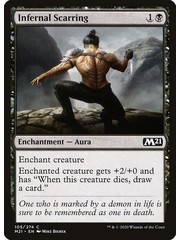 Magic: The Gathering Infernal Scarring (105) Near Mint Foil