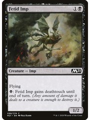 Magic: The Gathering Fetid Imp (098) Near Mint Foil