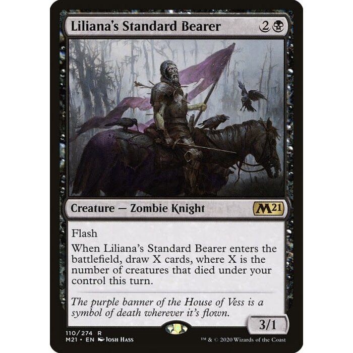 Magic: The Gathering Liliana's Standard Bearer (110) Near Mint