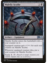 Magic: The Gathering Malefic Scythe (112) Near Mint