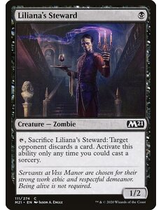 Magic: The Gathering Liliana's Steward (111) Lightly Played