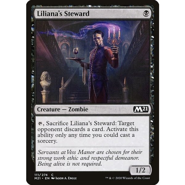 Magic: The Gathering Liliana's Steward (111) Lightly Played