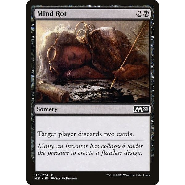 Magic: The Gathering Mind Rot (115) Lightly Played
