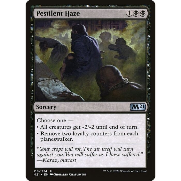 Magic: The Gathering Pestilent Haze (118) Near Mint
