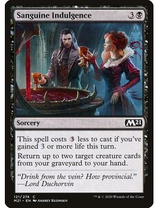 Magic: The Gathering Sanguine Indulgence (121) Near Mint