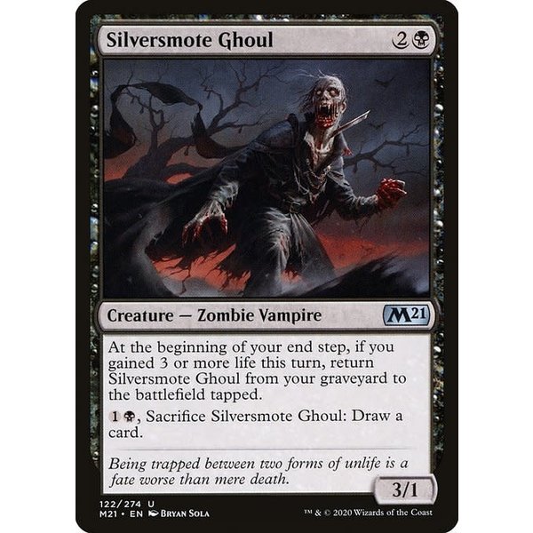 Magic: The Gathering Silversmote Ghoul (122) Near Mint