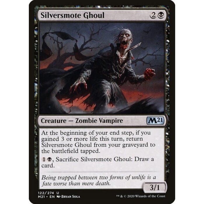 Magic: The Gathering Silversmote Ghoul (122) Near Mint