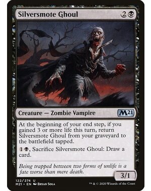 Magic: The Gathering Silversmote Ghoul (122) Lightly Played