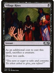 Magic: The Gathering Village Rites (126) Lightly Played Foil