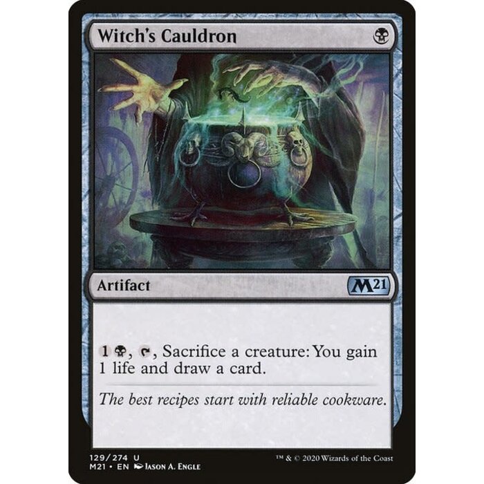 Magic: The Gathering Witch's Cauldron (129) Lightly Played