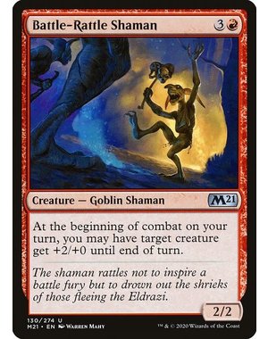 Magic: The Gathering Battle-Rattle Shaman (130) Near Mint