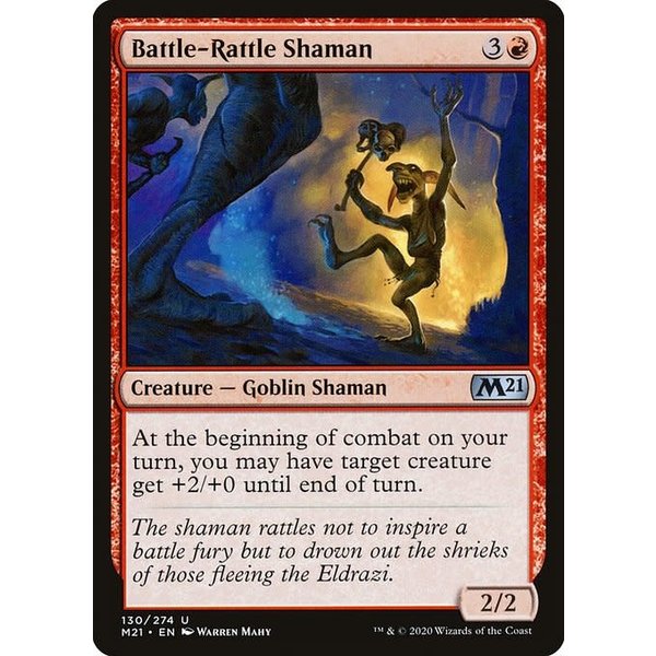 Magic: The Gathering Battle-Rattle Shaman (130) Near Mint