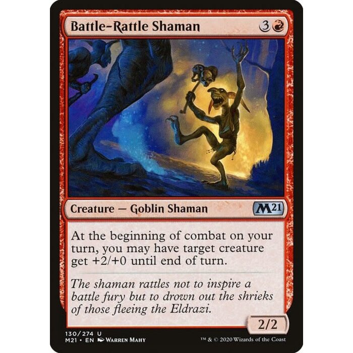 Magic: The Gathering Battle-Rattle Shaman (130) Near Mint