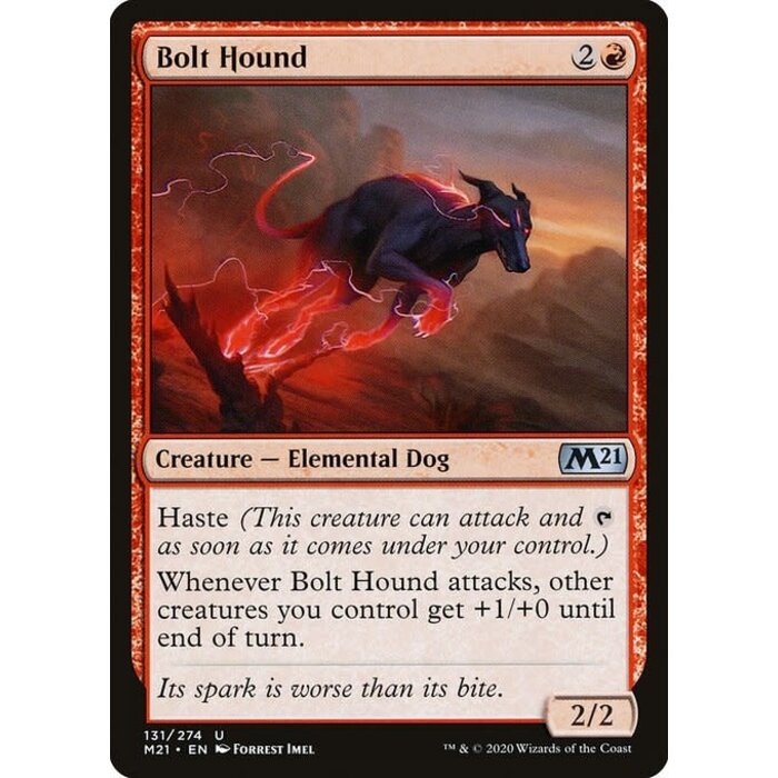 Magic: The Gathering Bolt Hound (131) Near Mint