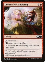 Magic: The Gathering Destructive Tampering (141) Near Mint