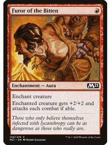 Magic: The Gathering Furor of the Bitten (145) Near Mint