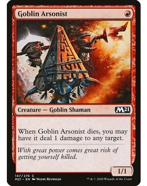 Magic: The Gathering Goblin Arsonist (147) Lightly Played