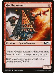 Magic: The Gathering Goblin Arsonist (147) Near Mint