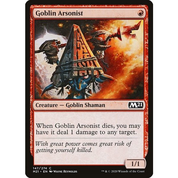 Magic: The Gathering Goblin Arsonist (147) Near Mint