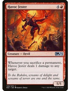 Magic: The Gathering Havoc Jester (149) Lightly Played