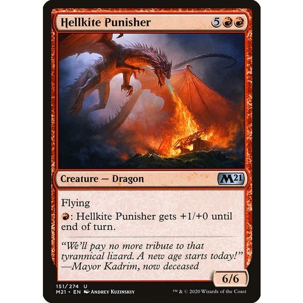 Magic: The Gathering Hellkite Punisher (151) Near Mint Foil