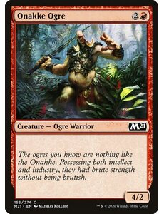 Magic: The Gathering Onakke Ogre (155) Near Mint