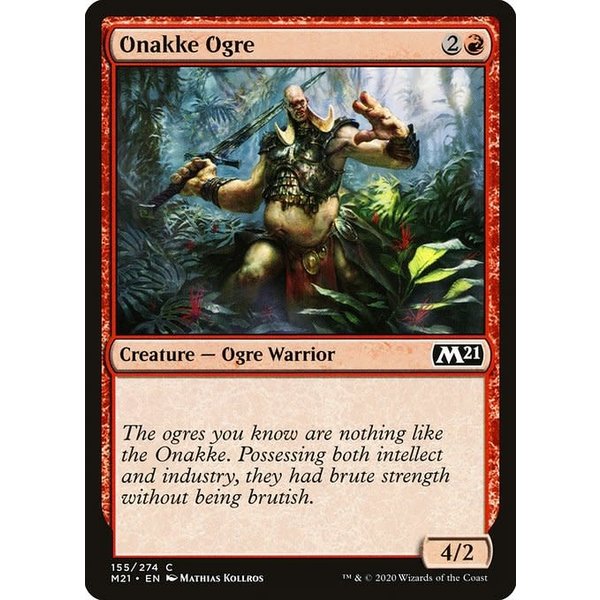 Magic: The Gathering Onakke Ogre (155) Near Mint