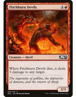 Magic: The Gathering Pitchburn Devils (156) Lightly Played