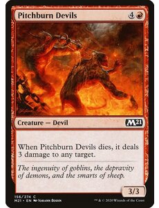 Magic: The Gathering Pitchburn Devils (156) Near Mint