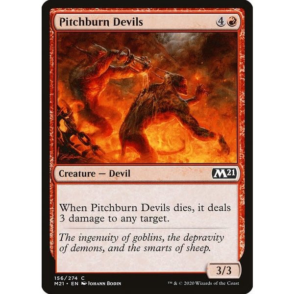 Magic: The Gathering Pitchburn Devils (156) Near Mint