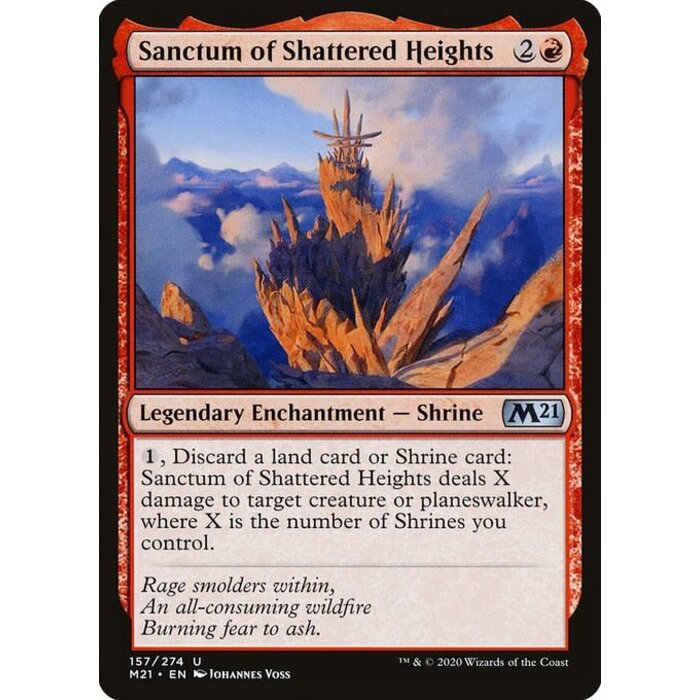 Magic: The Gathering Sanctum of Shattered Heights (157) Near Mint