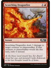 Magic: The Gathering Scorching Dragonfire (158) Near Mint