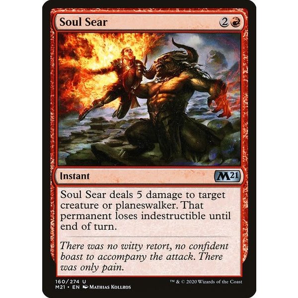 Magic: The Gathering Soul Sear (160) Near Mint