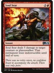 Magic: The Gathering Soul Sear (160) Lightly Played