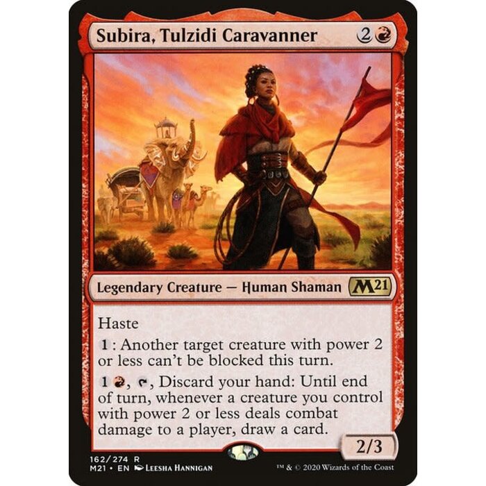 Magic: The Gathering Subira, Tulzidi Caravanner (162) Near Mint Foil