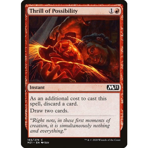 Magic: The Gathering Thrill of Possibility (165) Lightly Played