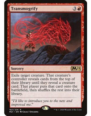 Magic: The Gathering Transmogrify (167) Lightly Played