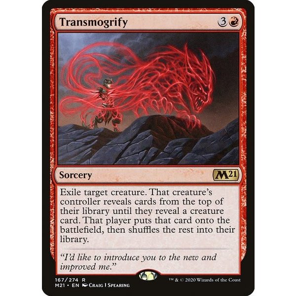 Magic: The Gathering Transmogrify (167) Lightly Played