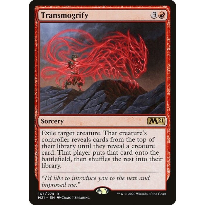 Magic: The Gathering Transmogrify (167) Near Mint