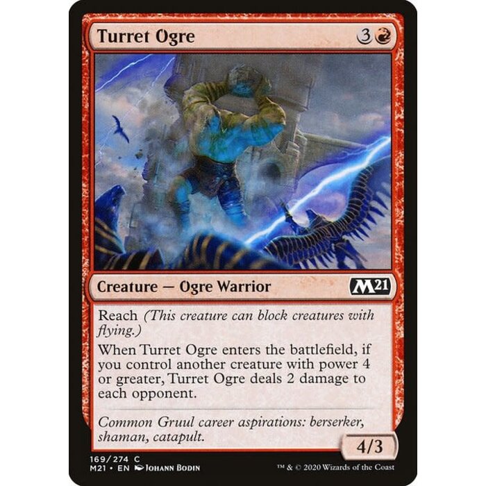 Magic: The Gathering Turret Ogre (169) Near Mint