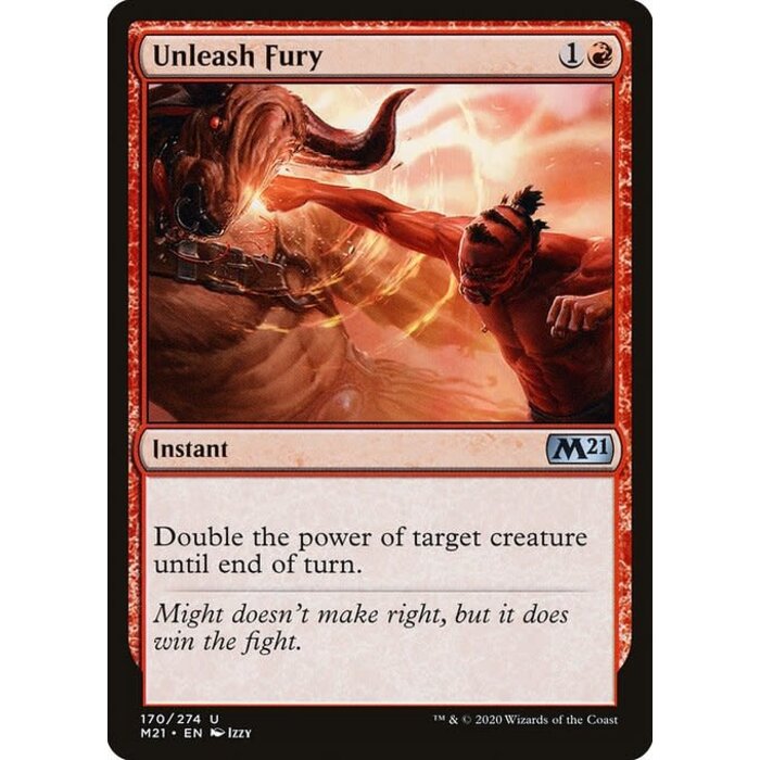 Magic: The Gathering Unleash Fury (170) Near Mint