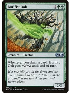 Magic: The Gathering Burlfist Oak (174) Lightly Played