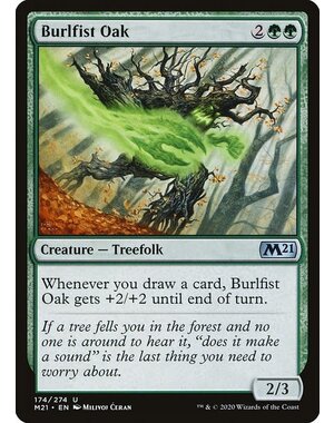 Magic: The Gathering Burlfist Oak (174) Lightly Played
